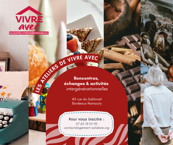 Les Ateliers de Vivre Avec : Galette des rois et atelier d'écriture