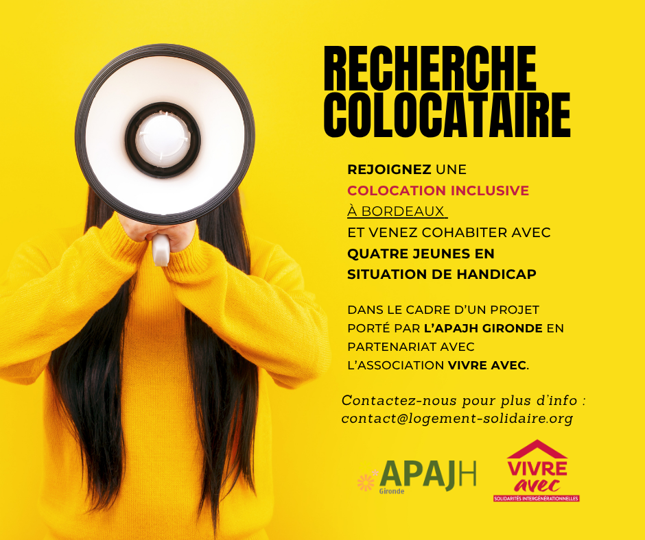 Recherche colocataire : rejoignez une colocation inclusive à Pessac